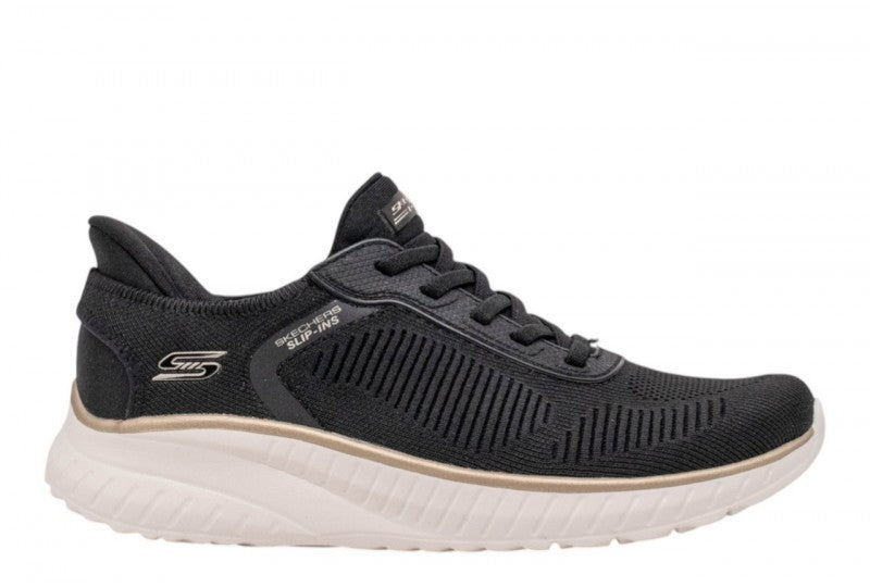 Skechers Bobs Squad Chaos Current Muse Sneakers Donna Nere