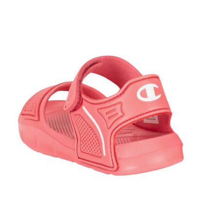 CHAMPION SQUIRT G TD SANDAL CORAL/WHT S32684-RS066