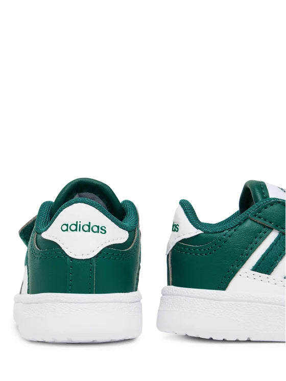 ADIDAS RAPID COURT CF I CGREEN/FTWWHT/FTWWHT JR1023