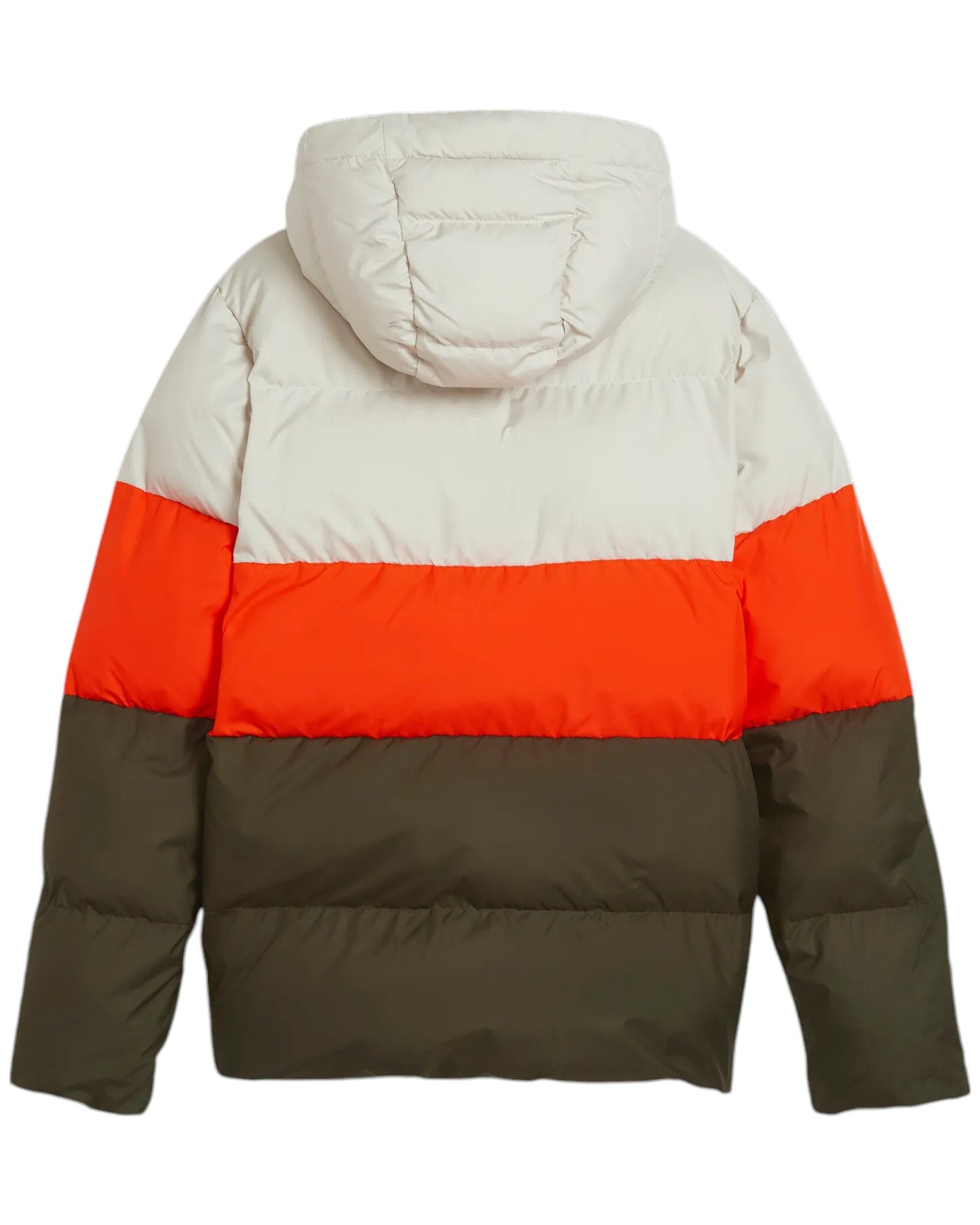 PUMA POLY HOODED PUFFER JACKET DARK OLIVE 626502-70