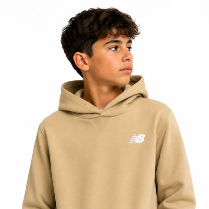 New Balance Brush Back Small Logo Hoodie LAKB0003