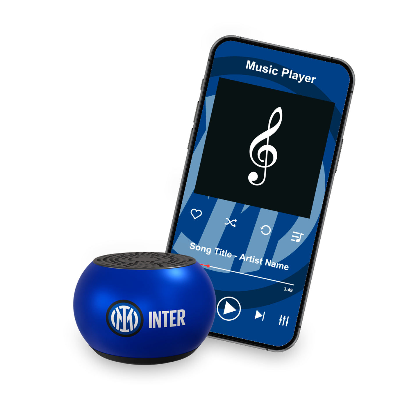 INTERNAZIONALE F.C. MINISPEAKER UFFICIALE INTER TECHMADE TM-XVM3-INT
