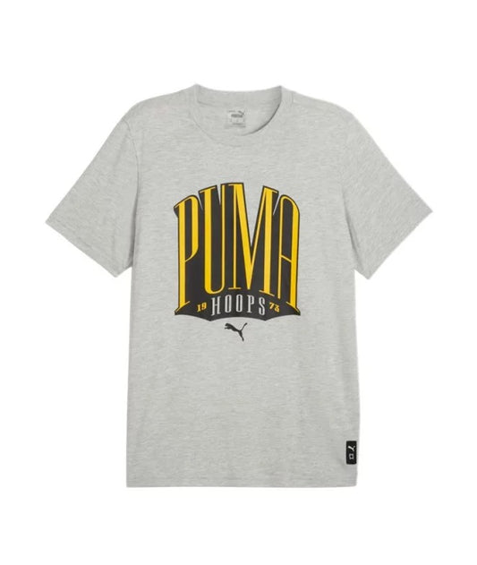 PUMA TSA TEE 1 LIGHT GRAY HEATHER 624819-01