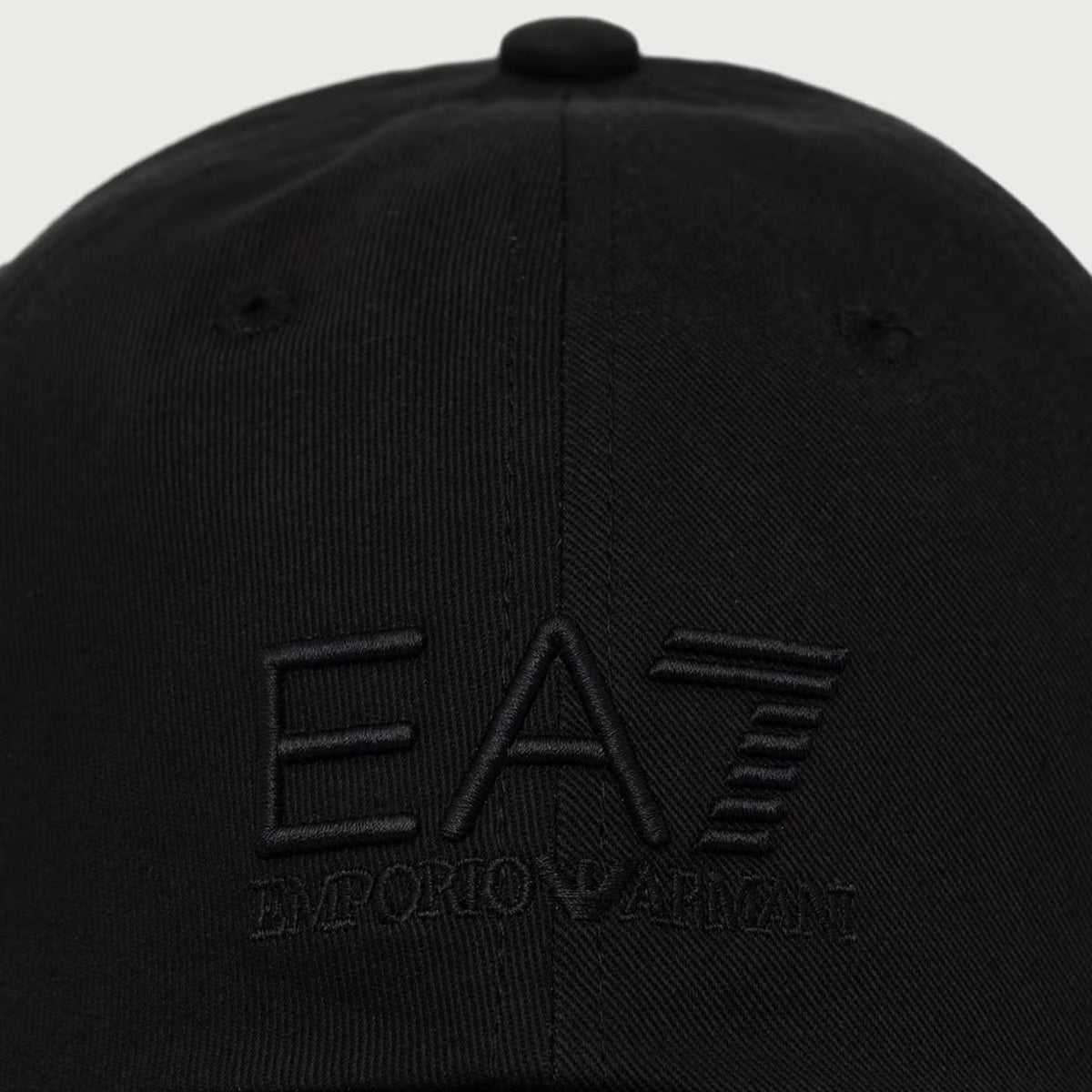 EA7 Cappello Baseball Unisex Nero in Cotone - 7X000592-MZ835 – foto 3