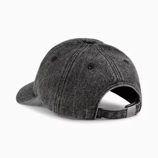 PUMA WARDROBE ESS METAL DAD CAP BLACK 025968-01