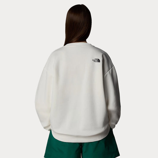 THE NORTH FACE NTW CREW VARSITY GRAPHIC WHITE DUNE NF0A89CRQLI1