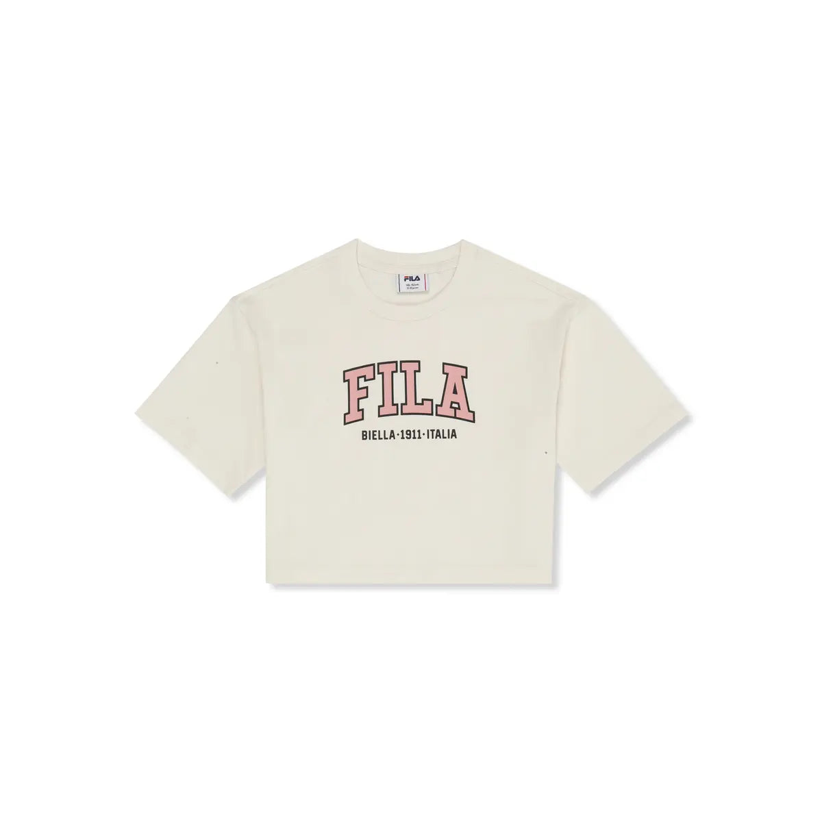 FILA RIFREDI boxy cropped graphic t-shirt FAT0832-10010