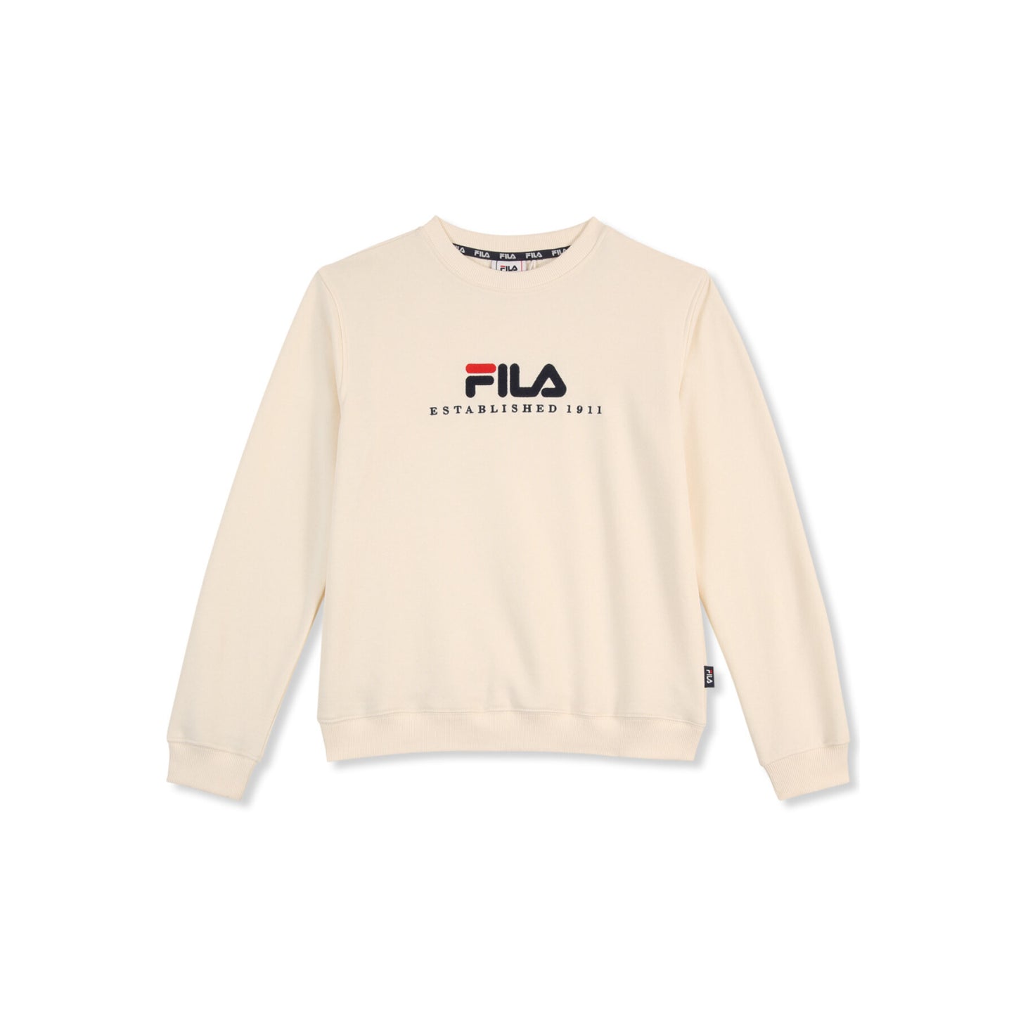 FILA CARISIO regular logo crewneck sweatshirt FAT0745-10010