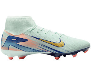 NIKE ZM SUPERFLY 10 ACAD MDS FG/MG BARELY GREEN/MTLC GOLD COIN FZ1380-300