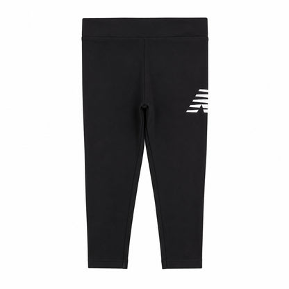 New Balance Graphic NB Legging LAKG0159-BK – Nero | Leggings bimba in cotone, pantaloni dal look sportivo per outfit casual e tempo libero quotidiano