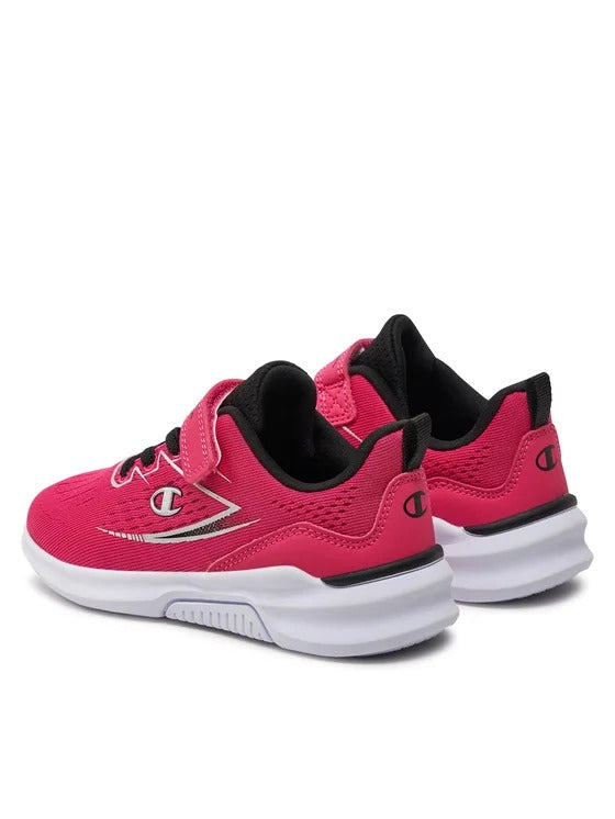 CHAMPION NIMBLE G PS LOW CUT SHOE FUCSIA/NBK/SILVER S32766-PS018