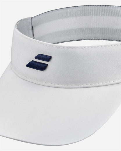 Babolat Elastic Visor White/Estate Blue - UnicO 5WB1232-1005