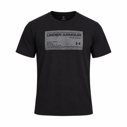 Under Armour T-Shirt Box Wm Label 6017350-001 – Nero