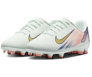 NIKE JR VAPOR 16 CLUB MDS FG/MG BARELY GREEN/MTLC GOLD COIN FZ1614-300