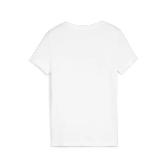 PUMA ESS+ SCRIPT TEE G WHITE 679402-02