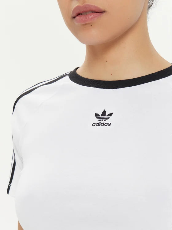 ★ adidas★ 3S Baby Tee White IP0662 Adidas 3-Stripes Baby Tee – DTLR