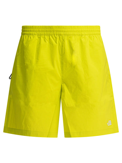 THE NORTH FACE M CLASS V PATHFINDER PULL ON SHORT - 7" SULPHUR SPRING GREEN NF0A8B5TJE31