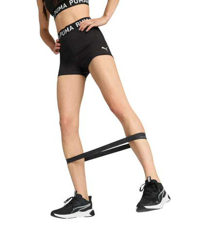 PUMA W PUMA STRONG SHORT TIGHT - HW 3" BLACK 526002-01