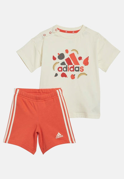 ADIDAS I FRUIT T SET IVORY/BRIRED IS2681
