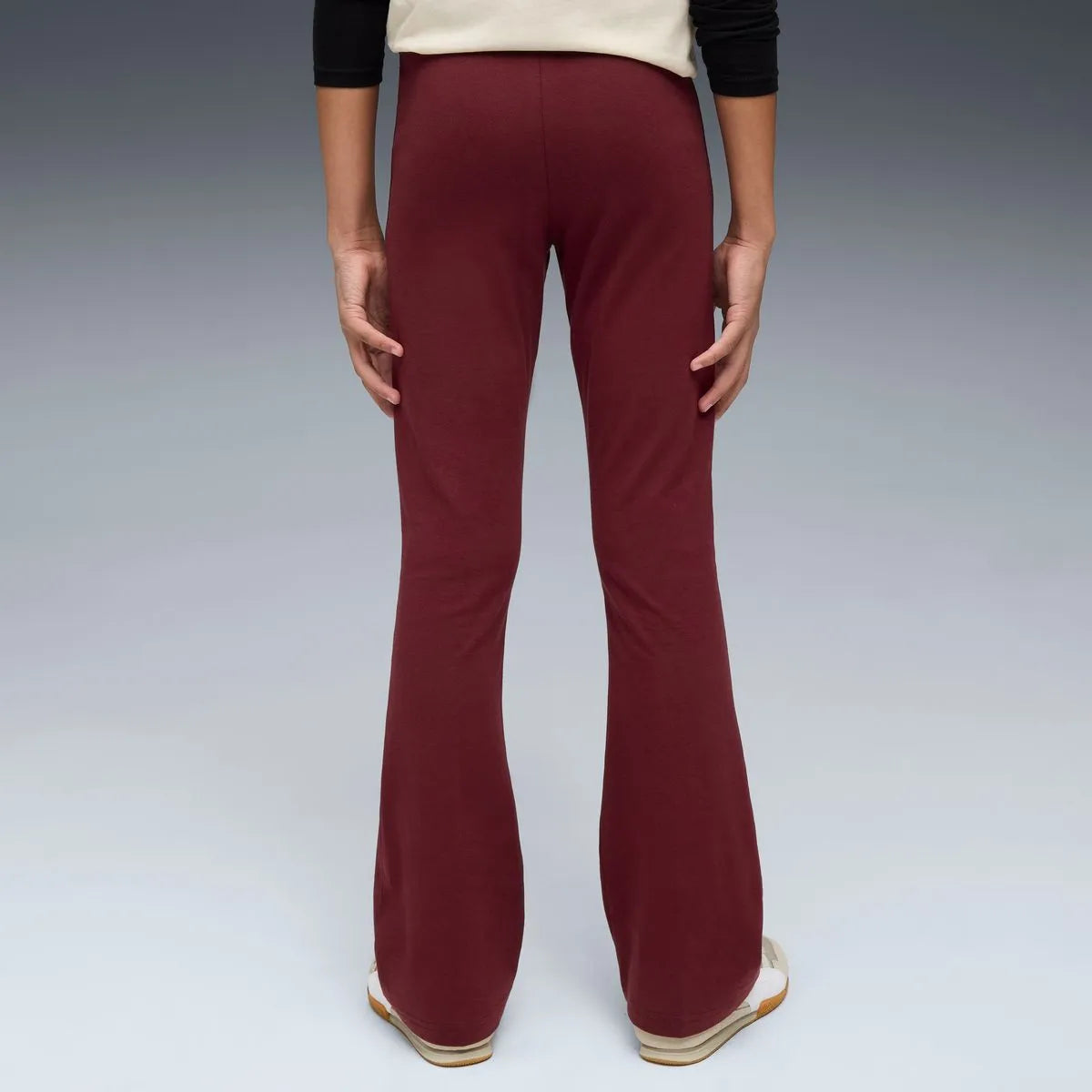 PUMA CLASS HIGH-WAIST FLARED LEGGINGS G RED 688752-96