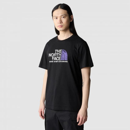 THE NORTH FACE M S/S RUST 2 TEE TNF BLACK NF0A87NWJK31