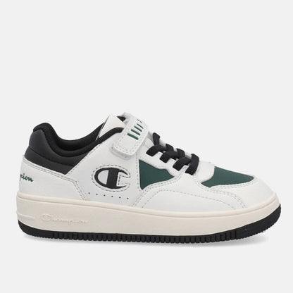 CHAMPION RD25 LOW B PS LOW CUT SHOE WHT/HGL/NBK S33250-WW006