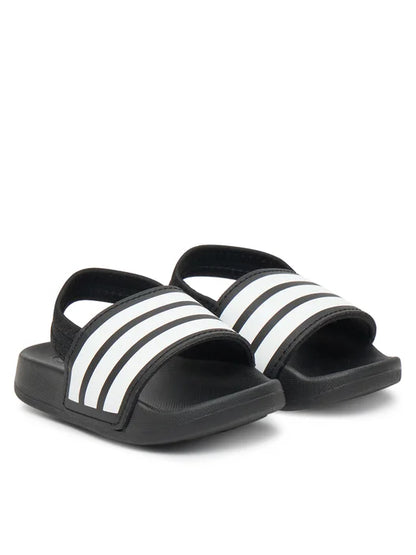ADIDAS ADILETTE ESTRAP I CBLACK/FTWWHT/CBLACK JR5323
