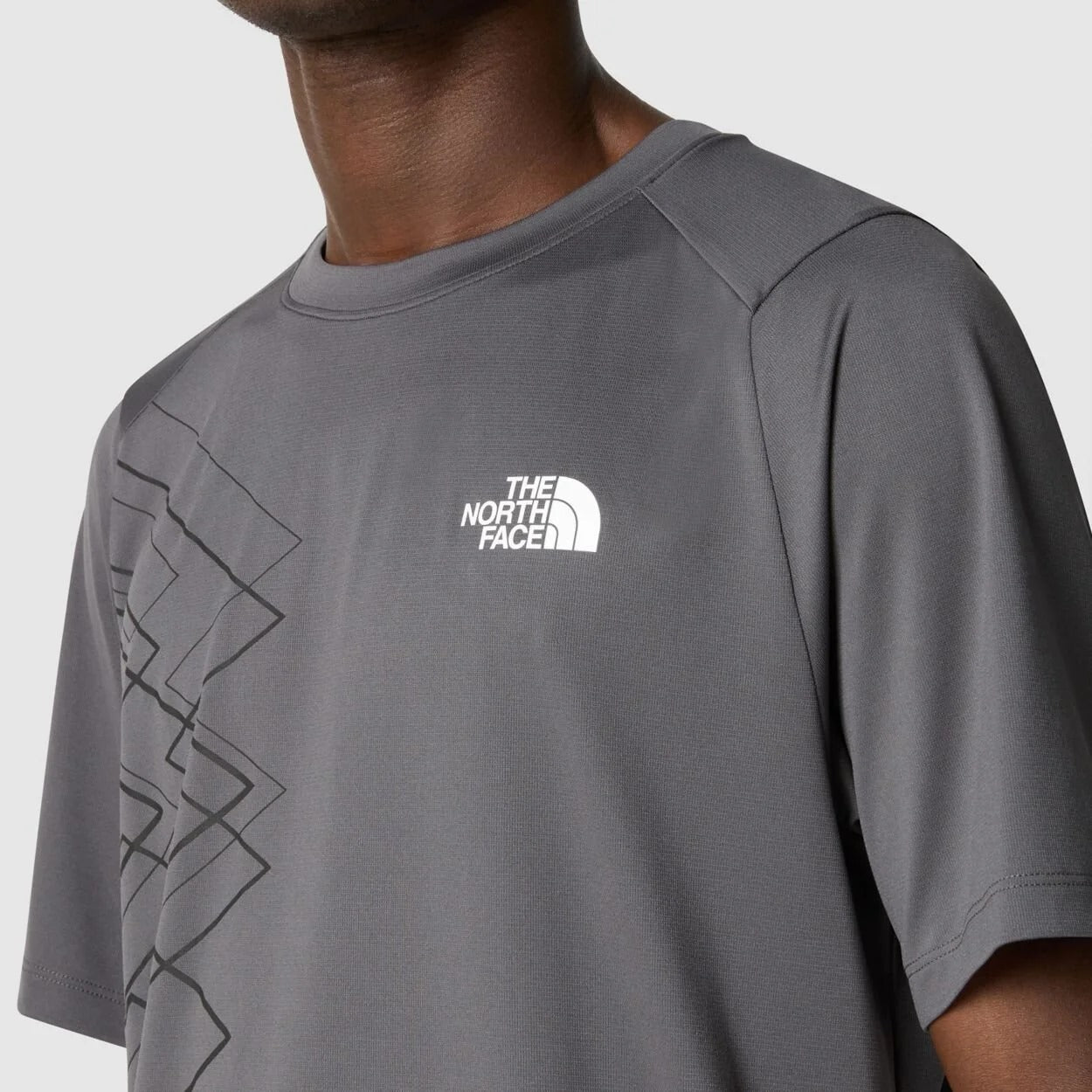 THE NORTH FACE M MA S/S TEE GRAPHIC ANTHRACITE GREY/TNF BLA NF0A87JKXI11