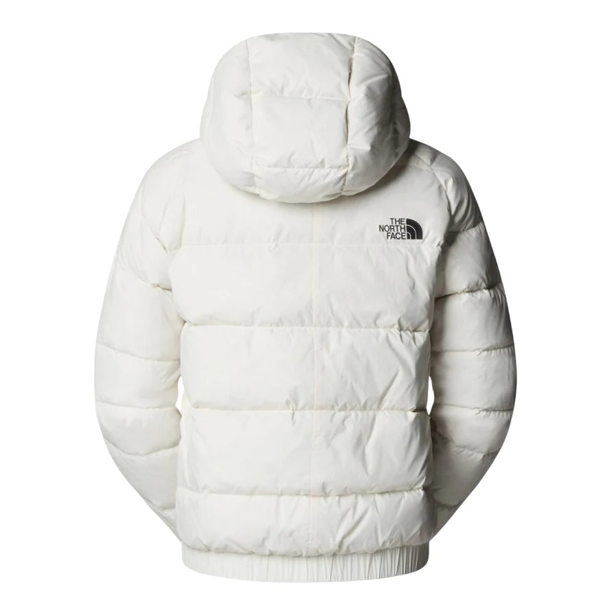 THE NORTH FACE W HYALITE DOWN HOODIE WHITE DUNE NF0A8E75QLI1