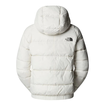 THE NORTH FACE W HYALITE DOWN HOODIE WHITE DUNE NF0A8E75QLI1