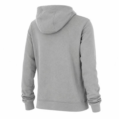 Nike Team Club Full Zip Hoodie FT 0225NZ-063 | Felpa con Cappuccio e Zip Donna | Grigio