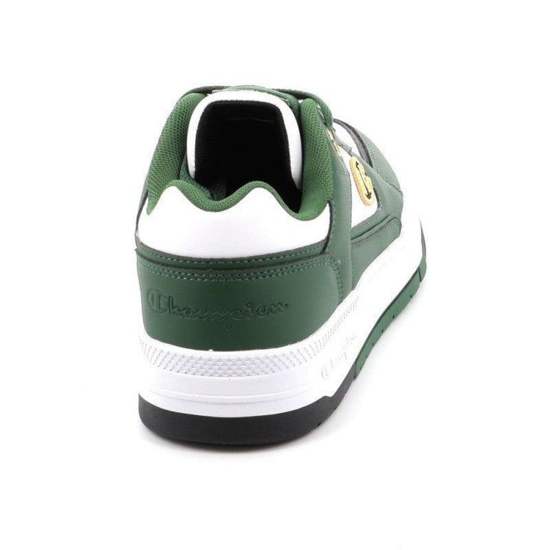 CHAMPION RD18 HERITAGE B GS LOW CUT SHOE GREEN/WHT/YELLOW S32816-GS017