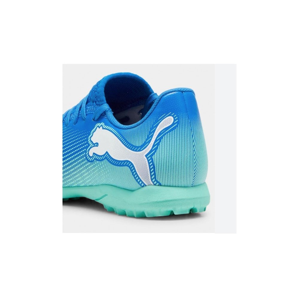 PUMA FUTURE 7 PLAY TT JR HYPERLINK BLUE-MINT-PUMA WHITE 107950-01