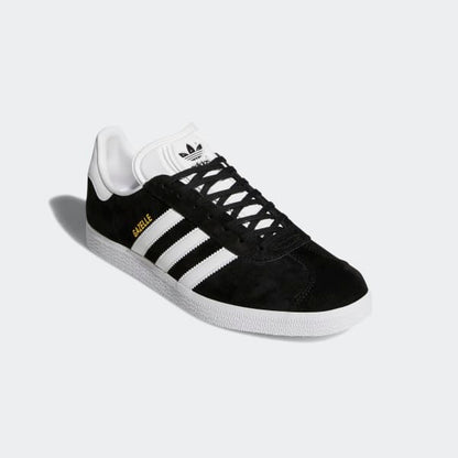 ADIDAS GAZELLE CBLACK/WHITE/GOLDMT BB5476