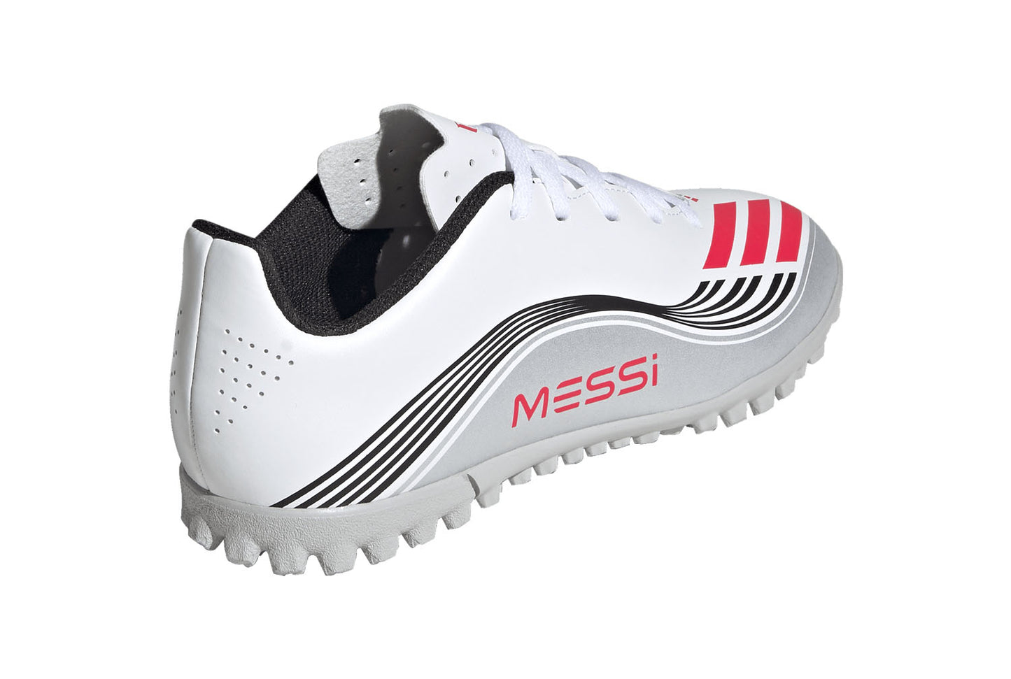 ADIDAS F50 MESSI CLUB TF J FTWWHT/LUCRED/SILVMT JP7453