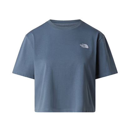 The North Face W Evolution Dome Crop SS Tee Grigio