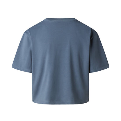 The North Face W Evolution Dome Crop SS Tee Grigio