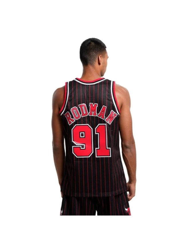 Mitchell & Ness NBA SWINGMAN ALTERNATE JERSEY BULLS 1995 DENNIS RODMAN SMJYGS18150-CBUBLCK95DRD
