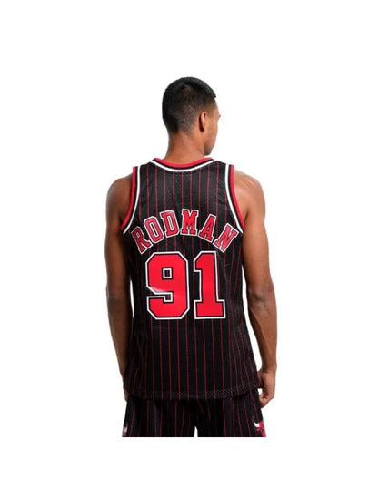 Mitchell & Ness NBA SWINGMAN ALTERNATE JERSEY BULLS 1995 DENNIS RODMAN SMJYGS18150-CBUBLCK95DRD