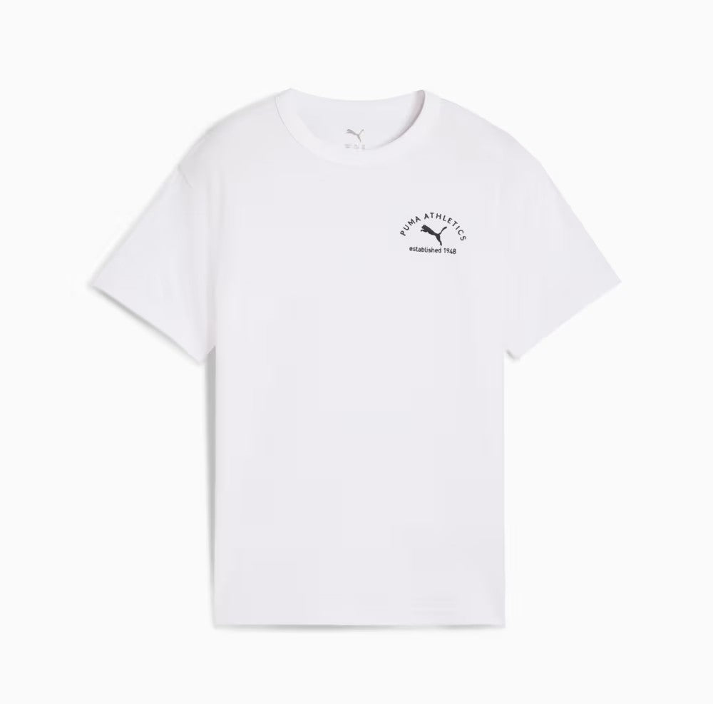 PUMA CLASS RELAXED TEE G WHITE 688749-02
