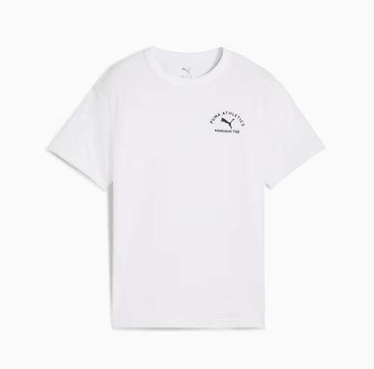 PUMA CLASS RELAXED TEE G WHITE 688749-02