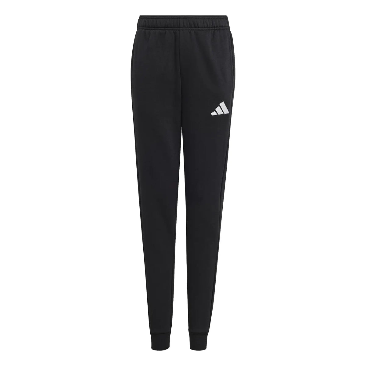Adidas Entrada26 Sweat – Pantaloni tuta jogger bambino unisex nero in felpa (fleece) – JZ9136