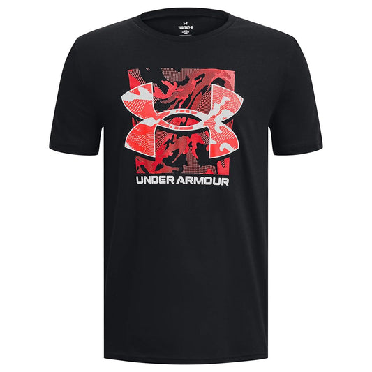 UNDER ARMOUR UA BOX LOGO CAMO SS - black 1377317-001