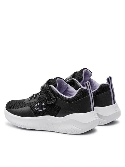 CHAMPION SOFTY EVOLVE G PS LOW CUT SHOE NBK/LILAC S32532-KK009