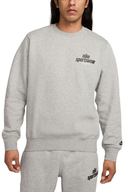 NIKE CLUB DK GREY HEATHER/BLACK HJ2173-063