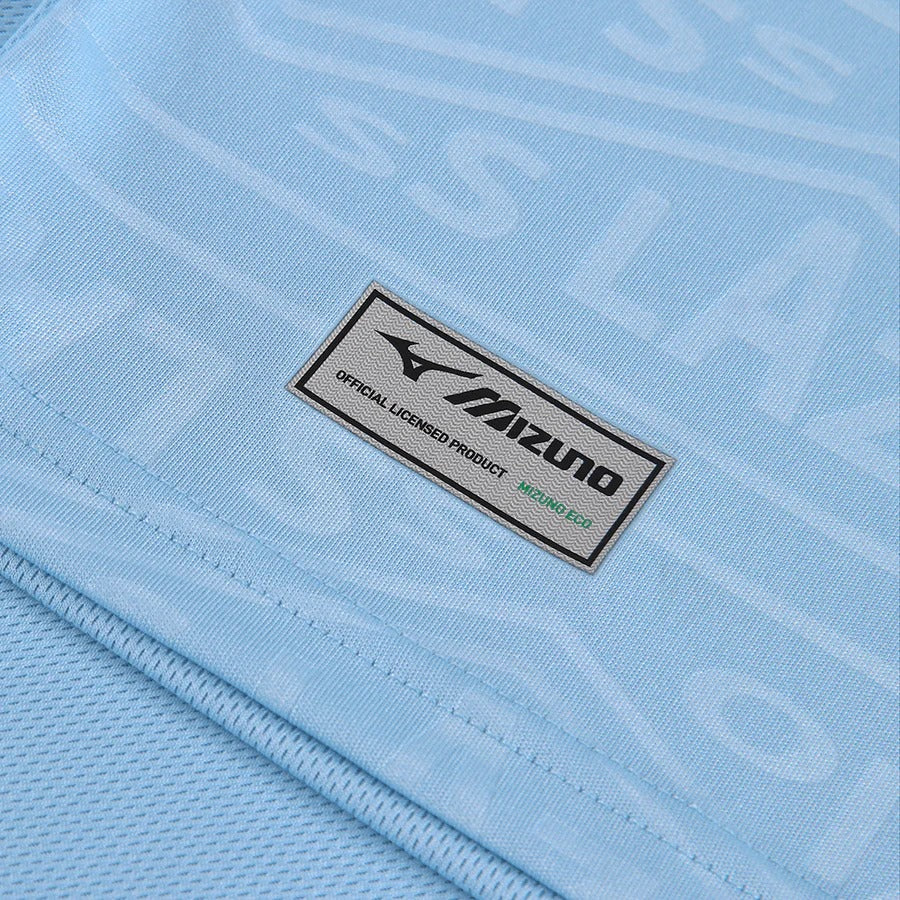 MIZUNO HOME SS JERSEY LAZIO JR Airy Blue P2GABY0704