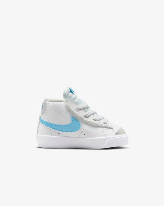 NIKE BLAZER MID '77 SUMMIT WHITE/AQUARIUS BLUE-PHOTON DUST DA4088-114