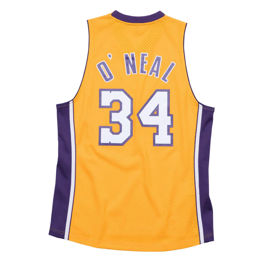 Mitchell & Ness NBA SWINGMAN HOME JERSEY LAKERS 1999 SHAQUILLE O'NEAL SMJYGS18179-LALLTGD99SON