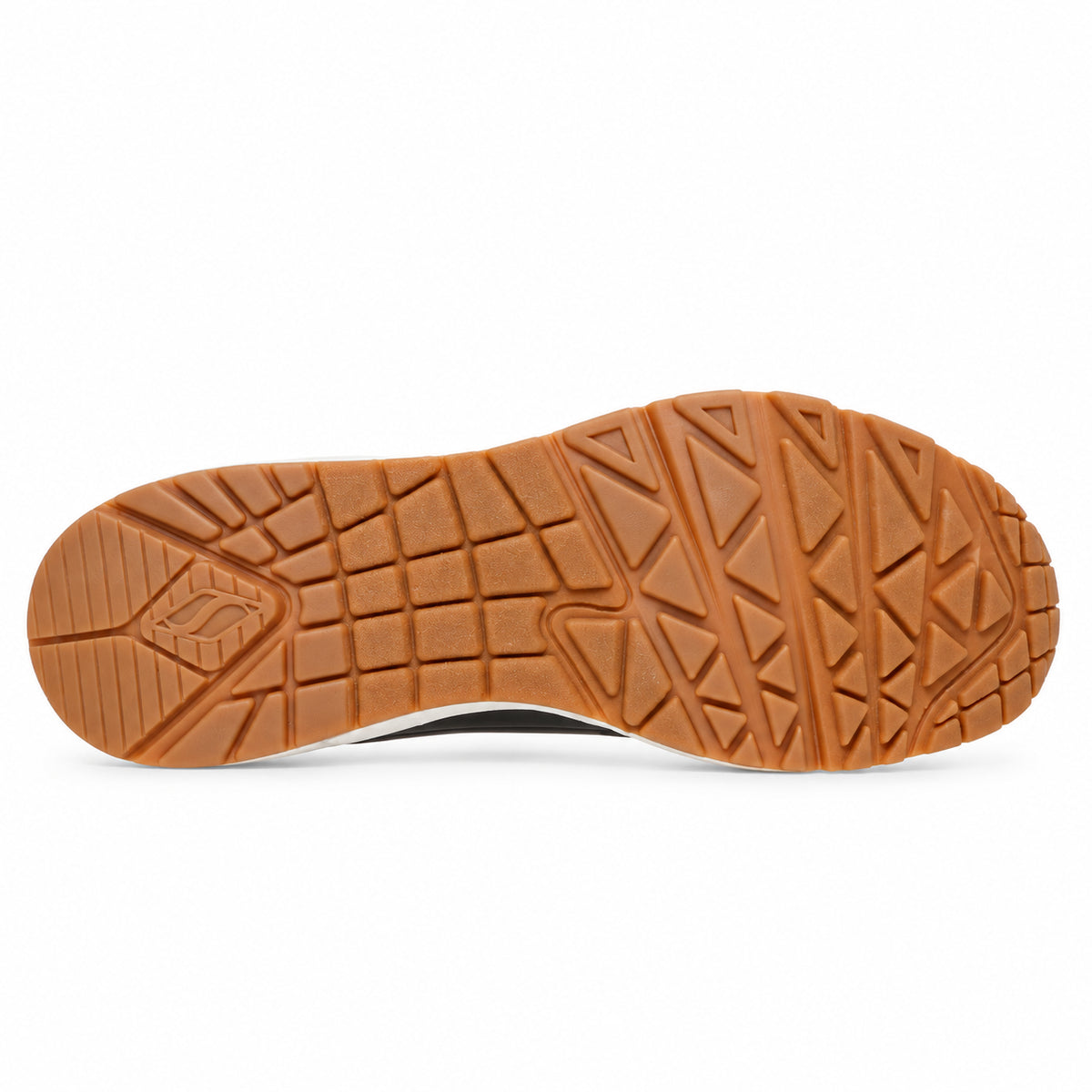Skechers Uno - Suited On Air – Sneakers uomo marrone (Chocolate) in ecopelle – 183004-CHOC