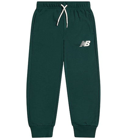 New Balance FT Stacked Logo Crew & Jog Set LAKB0321-NOG | Unisex Bambino | Nordic Green
